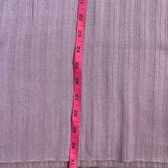 Abercrombie & Fitch ribbed knit skirt size XLP lavender - Picture 10 of 13